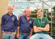 Thijs and Dick Blom of Dick Blom nurseries visited Jan Bakker of Kwakker Naak Nursery.